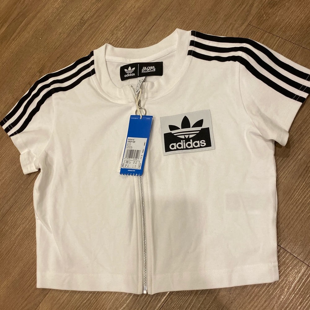 ADDIDAS crop tee